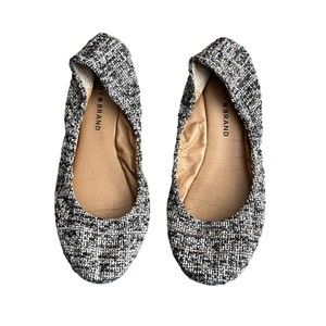 Lucky Brand Emmie Ballerina Flats Tweed Size 7